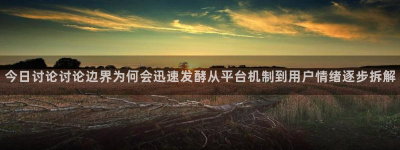 91吃瓜网页最新地址:今日讨论讨论边界为何会迅速发酵从平台机制到用户情绪逐步拆解