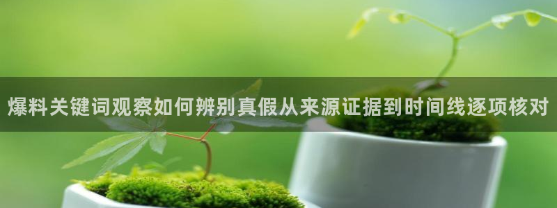 91吃瓜在线观看最新地址：爆料关键词观察如何辨别真假从来源证据到时间线逐项核对